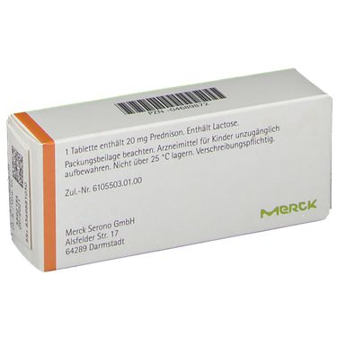 Decortin® 20 mg 10 St mit dem E-Rezept kaufen - Shop Apotheke