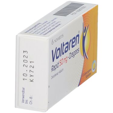 Voltaren Rapid 50 Mg 10 St Mit Dem E-Rezept Kaufen - Shop Apotheke