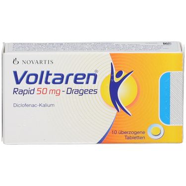 Voltaren Rapid 50 Mg 10 St Mit Dem E-Rezept Kaufen - Shop Apotheke