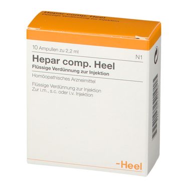 Hepar Comp. Heel® Ampullen 10 St - Shop Apotheke