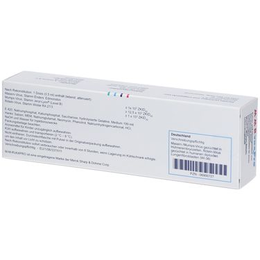 Vaxpro Injection MMR Vaxpro® 0,5 ml mit dem E-Rezept kaufen - Shop Apotheke