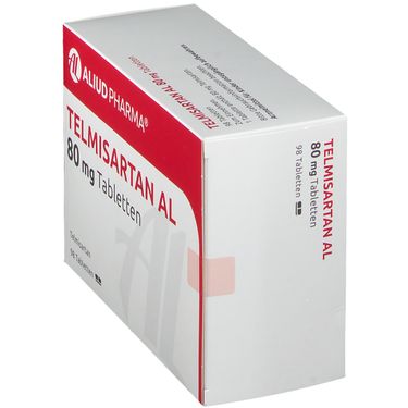 Telmisartan AL 80 mg 98 St mit dem E-Rezept kaufen - Shop Apotheke