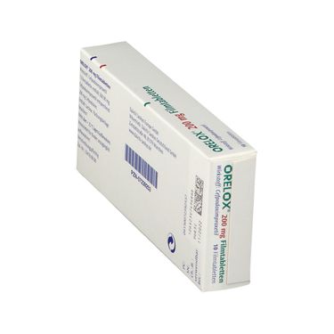 ORELOX® 200 mg 10 St mit dem E-Rezept kaufen - Shop Apotheke