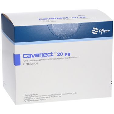 Caverject® 20 ug 10 St mit dem E-Rezept kaufen - Shop Apotheke