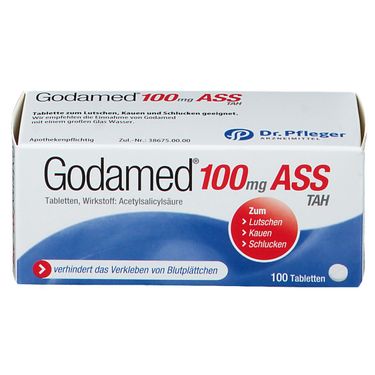 Godamed® 100 mg ASS TAH 100 St - Shop Apotheke