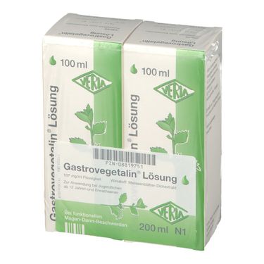 Gastrovegetalin® Lösung 200 ml - SHOP APOTHEKE