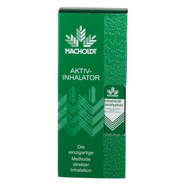 Macholdt® Aktiv-Inhalator + Eukalyptusöl 1 St - Shop Apotheke