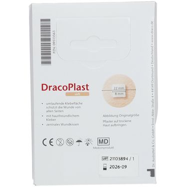 Dracoplast Soft Rundpflaster Hautfarben 2 2 Cm 20 St Shop Apotheke