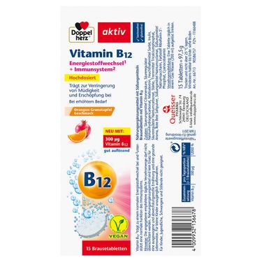 Doppelherz® Aktiv Vitamin B12 15 St - Shop Apotheke