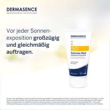 DERMASENCE Solvinea Med LSF 50+ 150 ml - Shop Apotheke
