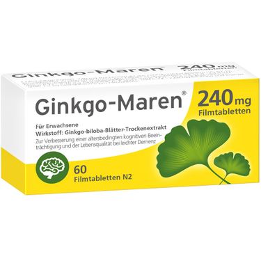 Ginkgo-Maren® 240 mg 60 St - SHOP APOTHEKE
