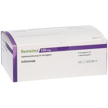 Remsima Inj REMSIMA 120 mg Injektionslösung im Fertigpen 6 St mit dem E-Rezept ...