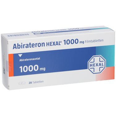 Abirateron HEXAL 1000 mg Filmtabletten 28 St mit dem E-Rezept kaufen ...
