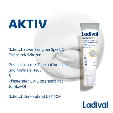 Ladival Aktiv Sonnenschutz Creme & Stift SPF 50+ 30 ml - Shop Apotheke