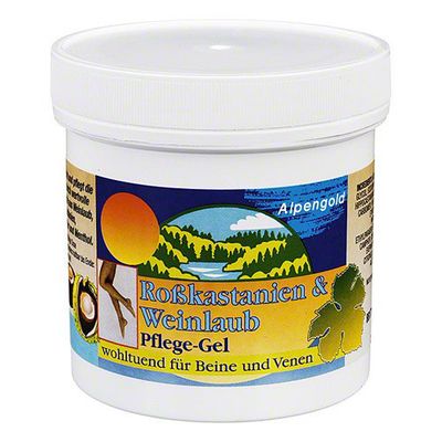 Isentaler Rosskastanie & Weinlaub Pflege Gel – 2x250 Ml, Mit Kampfer & Menthol, Für Schwere Beine