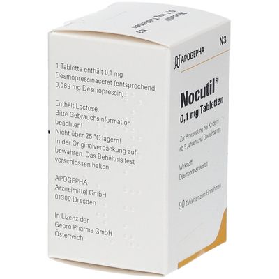 Nocutil® 0,1 mg 90 St mit dem E-Rezept kaufen - Shop Apotheke