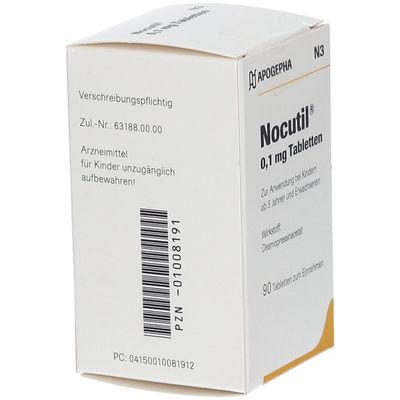 Nocutil® 0,1 mg 90 St mit dem E-Rezept kaufen - Shop Apotheke