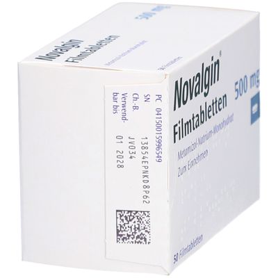 Novalgin® 50 St mit dem E-Rezept kaufen - Shop Apotheke