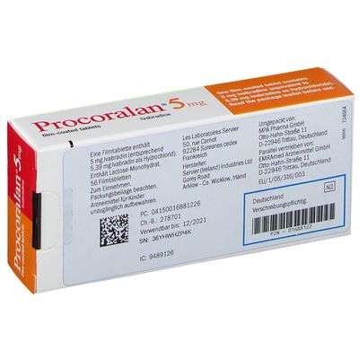 Procoralan® 5 mg 56 St mit dem E-Rezept kaufen – Shop Apotheke