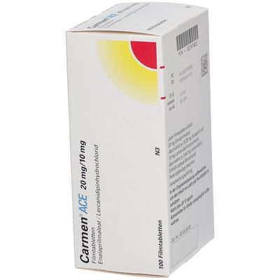 Carmenden Injection Carmen® ACE 20 mg/10 mg 100 St mit dem E-Rezept kaufen – Shop Apotheke