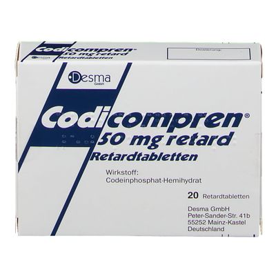 Codiphen Codicompren® 50 mg retard 20 St mit dem E-Rezept kaufen – Shop Apotheke