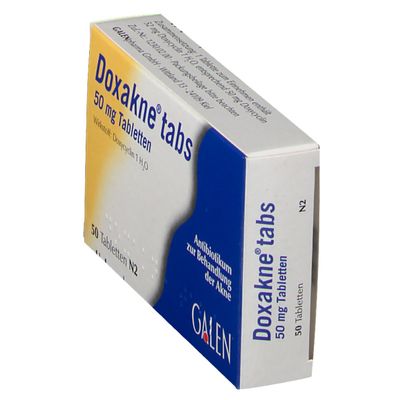 Doxakne® tabs 50 mg 50 St mit dem E-Rezept kaufen - Shop Apotheke