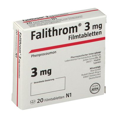 Falithrom® 3 mg 20 St mit dem E-Rezept kaufen - SHOP APOTHEKE