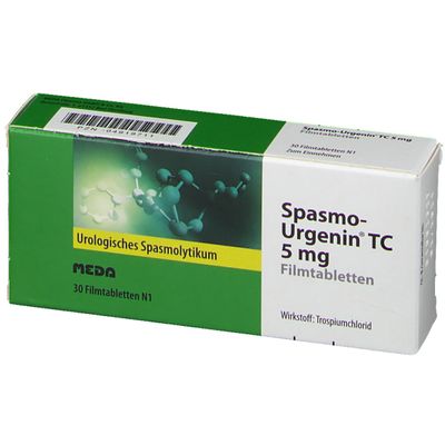 SpasmoUrgenin® TC 5 mg 30 St mit dem ERezept kaufen Shop Apotheke