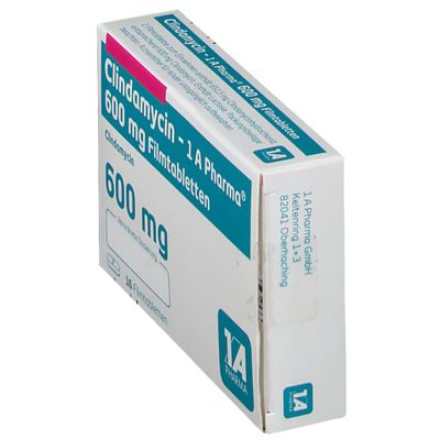 Clindamycin 1A Pharma®600Mg 16 St mit dem ERezept kaufen Shop Apotheke