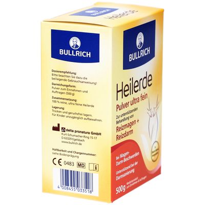 Bullrich Heilerde Pulver ultra fein 500 g - Shop Apotheke