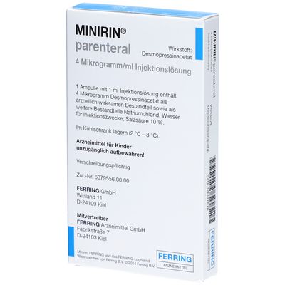 MINIRIN® parenteral 4 µg/ml 10 St mit dem E-Rezept kaufen - Shop Apotheke