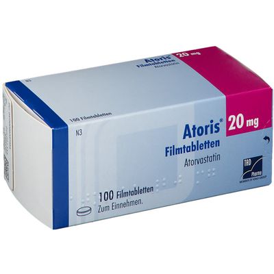 Atoris® 20 mg 100 St mit dem E-Rezept kaufen – Shop Apotheke