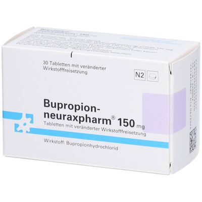 Bupropion-neuraxpharm® 150 Mg 30 St Mit Dem E-Rezept Kaufen - Shop Apotheke