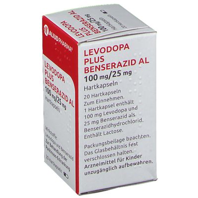 Levodopa Plus Benserazid AL 100 mg/25 mg 20 St mit dem E-Rezept kaufen ...