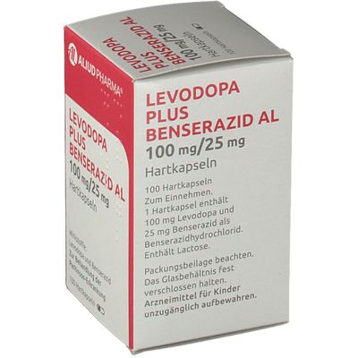 Levodopa Plus Benserazid AL 100 mg/25 mg 100 St mit dem E-Rezept kaufen ...