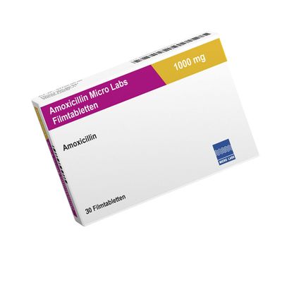 Amoxicillin Micro Labs 1000 mg 30 St mit dem E-Rezept kaufen - Shop ...