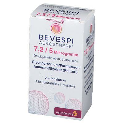 Bevespi® Aerosphere 7,2 µg/5 µg 1 St mit dem E-Rezept kaufen - Shop ...