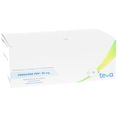 COPAXONE PEN® 40 mg 36 St mit dem E-Rezept kaufen - Shop Apotheke