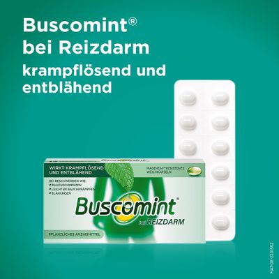 Buscomint® bei Reizdarm mit Pfefferminzöl bei leichten Krämpfen im ...