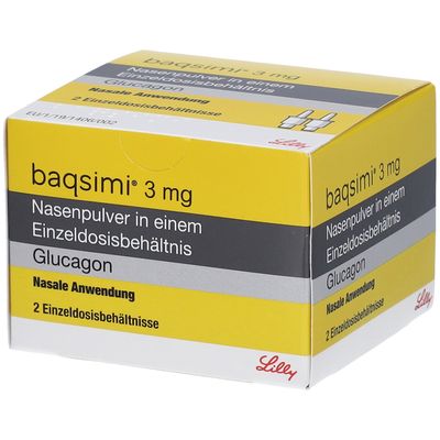 baqsimi® 3 mg 2x3 mg mit dem E-Rezept kaufen - Shop Apotheke