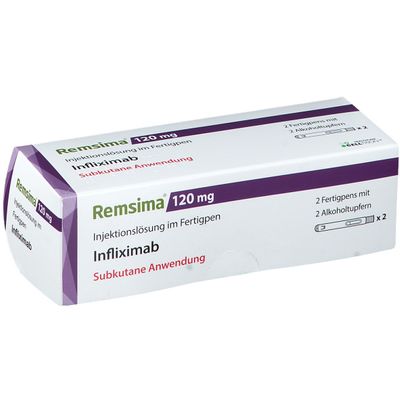 Remmsima Remsima® SC - 120 mg Pen 2 St mit dem E-Rezept kaufen - Shop Apotheke