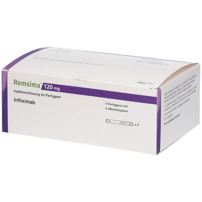 Resema Injection REMSIMA 120 mg Injektionslösung im Fertigpen 6 St mit dem E-Rezept ...