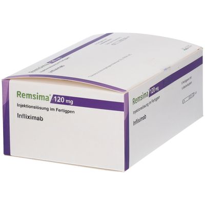 Remsima Inj REMSIMA 120 mg Injektionslösung im Fertigpen 6 St mit dem E-Rezept ...