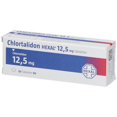 CHLORTALIDON HEXAL 12,5 mg Tabletten 50 St mit dem ERezept kaufen