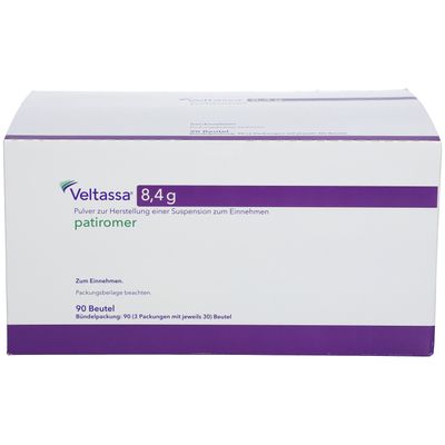 VELTASSA 8,4 g Pulver z.Herstell.e.Susp.z.Einn. 3x30 St mit dem E ...