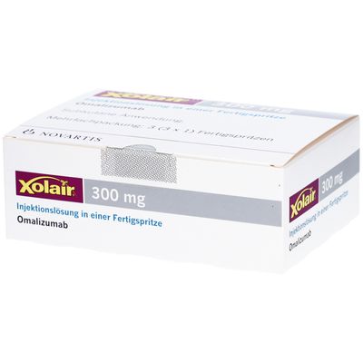 XOLAIR 300 mg Injektionslösung i.e.Fertigspritze 3x1 St mit dem E ...