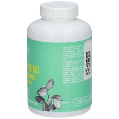 Vitamine C + Bioflavonoïdes Vitabay 1000 Mg - 250 Comprimés Végétaliens - Fabriqué En Allemagne