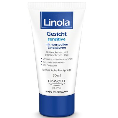 Linola Gesicht Sensitive - Gesichtscreme Für Trockene Und Empfindliche ...