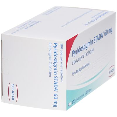 PYRIDOSTIGMIN STADA 60 mg überzogene Tabletten 100 St mit dem E-Rezept ...