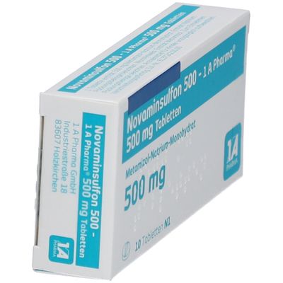 Novaminsulfon Und Tilidin